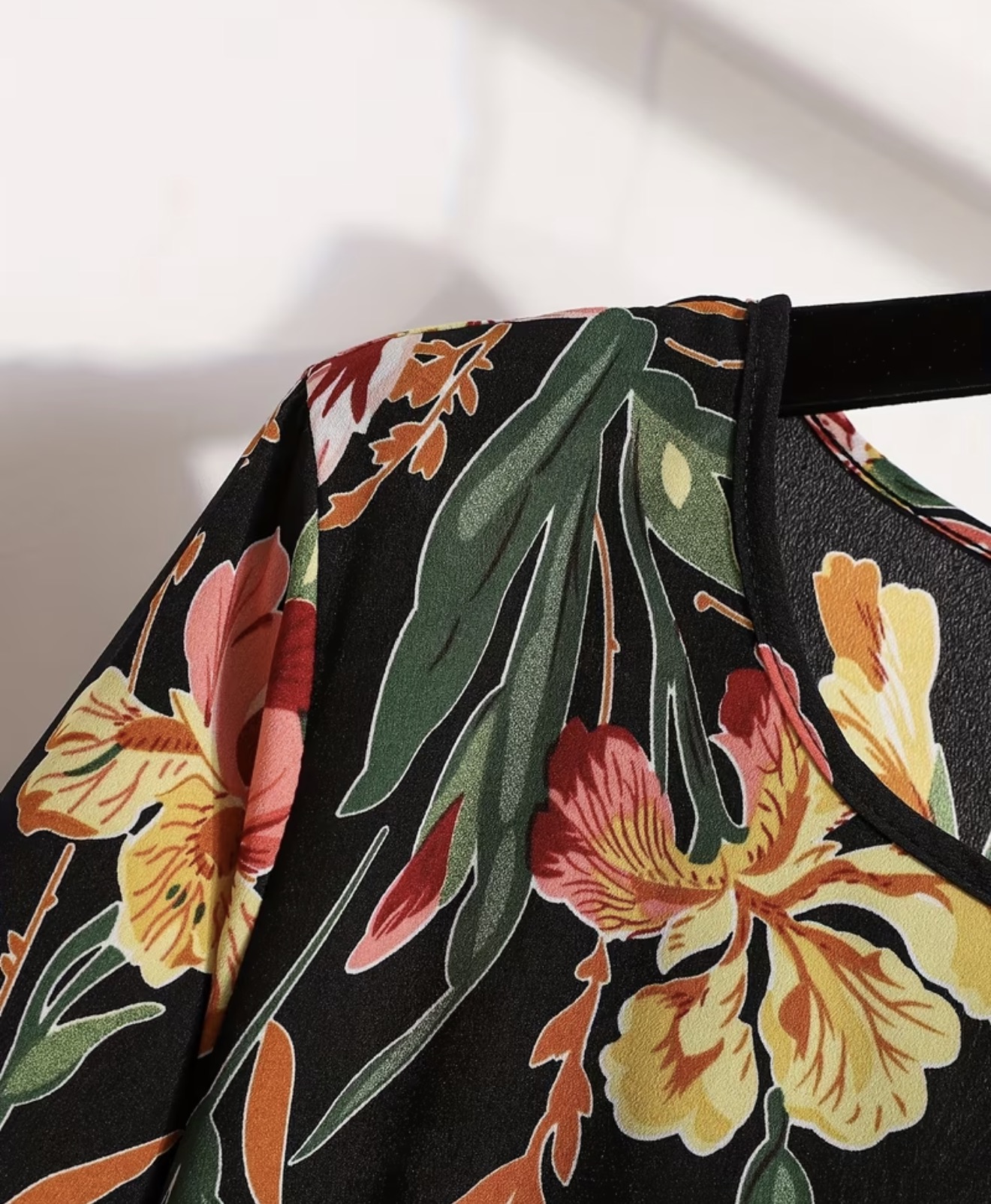 Women's Floral Print Long sleeve Dress